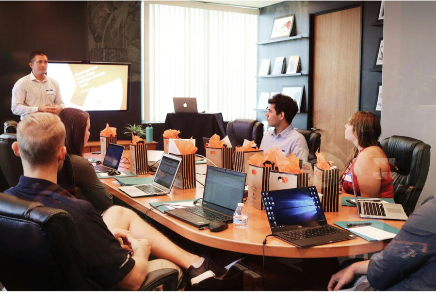 Digital mastery and corporate skills training workshop by Orbit M Digital Hub, empowering professionals and teams to lead in the digital economy.